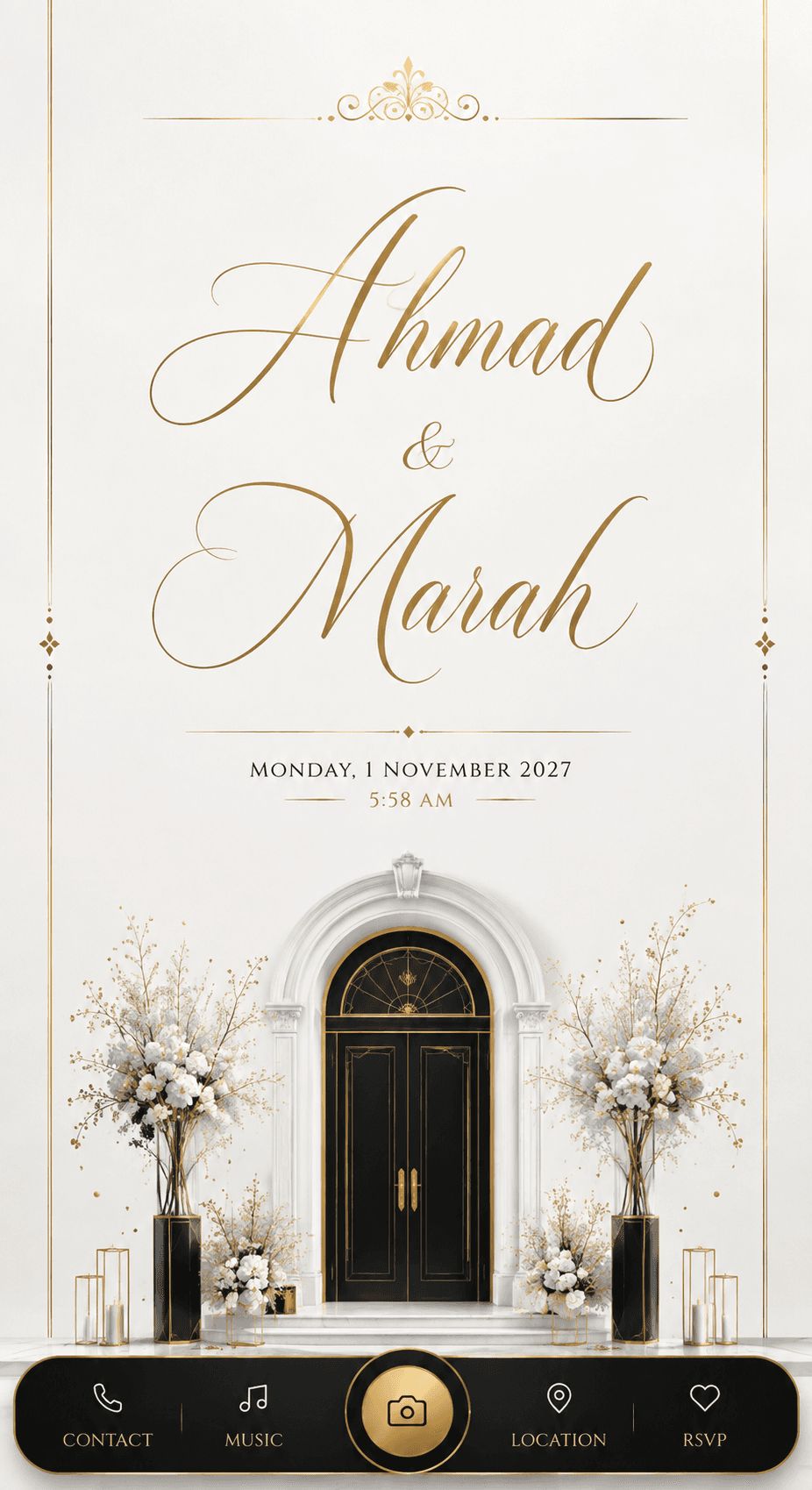 Invitation preview